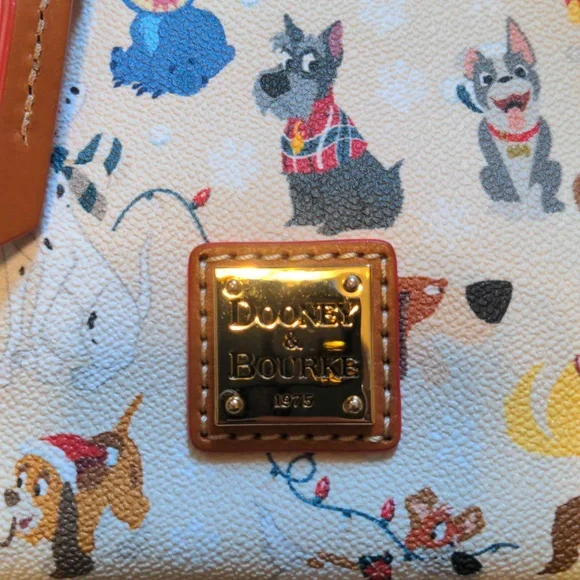 Dooney & Bourke Disney Santa Dogs Mini Backpack - Picture 2 of 6